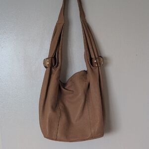 Chloe Lambskin Tan Shoulder Bag